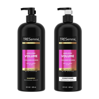 Tresemme Volume Boost Shampoo & Conditioner – Twin Pack 28 oz Each | شامبو وبلسم تريسمي لزيادة كثافة الشعر - عبوة مزدوجة