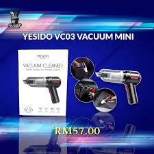 VC03 Vacuum Cleaner Powerful Portable Cleaning for Your Car | مكنسة سيارة قوية ومحمولة من هوكو