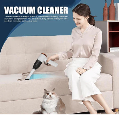 Mini Hand Vacuum Cleaner – Portable Powerful Cleaning for Home & Car | مكنسة يدوية صغيرة للتنظيف السريع